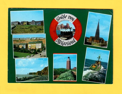 Helgoland mit dgzrs - ak,