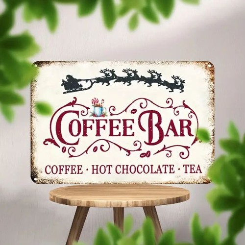 Blechschild coffee bar - blechschild, kaffee