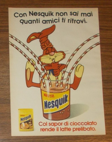 Seltene werbung nesquik quicky - seltene,