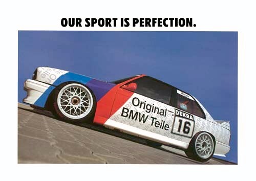 Bmw e30 poster - e30, m3