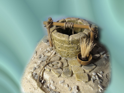 Orientalischer brunnen - orientalischer,