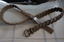 Echt-Leder Gürtel geflochten