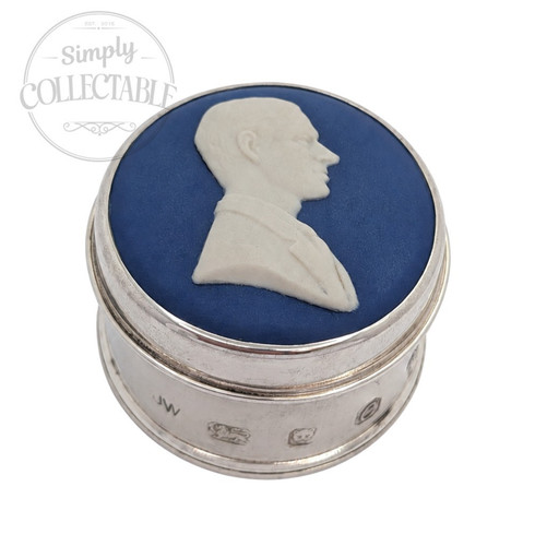 Wedgwood blauer jasperware - blauer, &