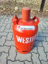 11kg Gasflasche Rot leer Stahl