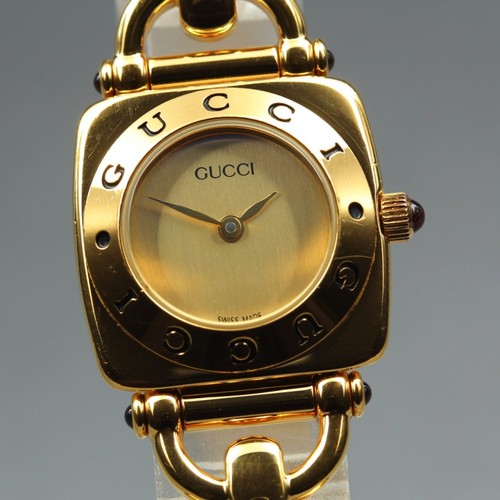 Near mint gucci 6300l - near, gold