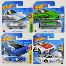Hot Wheels 4x Porsche Carrera