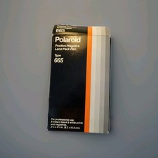 Polaroid 665 Land Pack Film/ Schwarzweißfilm (8,3 x 10,8 cm) 