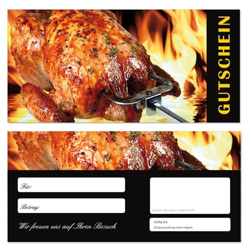 100 geschenkgutscheine - 100,