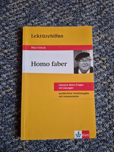 Homo faber lektürehilfen von - faber,