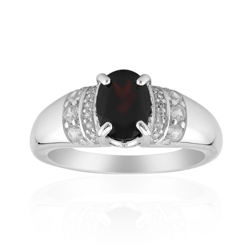 Cavill granat ring 30ct oval - cavill,