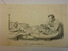 Orig. Holzstich - Physik -