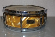 Sonor Snare Drum Multi Brilliant Gold 60er oder 70er Jahre Sehr Selten