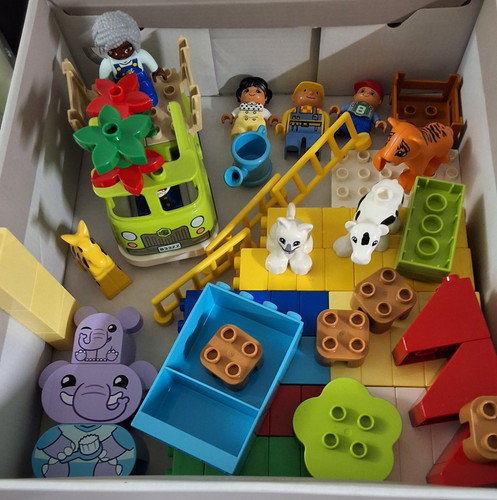Lego duplo buntes - buntes, mit