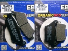 Honda CB 500 PC32  Bremsbeläge Bremsklötze organisch vorn und hinten