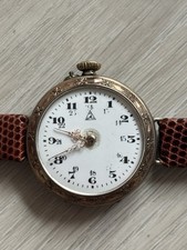 Schöne Alpina, Armbanduhr,  800 Silber 