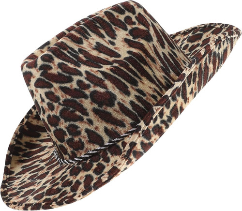 Zerodeko leoparden cowgirlhut - zerodeko, leoparden-cowgirlhut