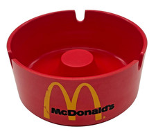 Rarität McDonalds MC Donalds Aschenbecher Vintage Rot