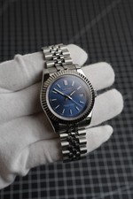 Seiko Mod Nh35 39mm Blaues Zifferblatt Automatikuhr