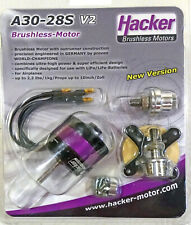 Hacker A30-28S V2 Brushless Elektromotor für Flugmodelle - 6 Stück oder Einzel