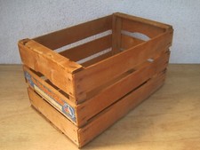 Holzkiste Apfelkiste wenig benützt 60/70er Jahre? tolles Altersflair Shabby Chic