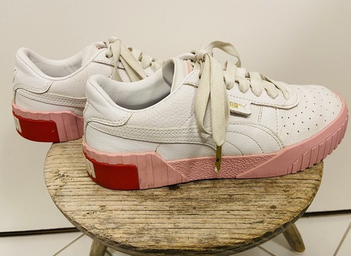 Puma cali weiß mit rosa - puma,