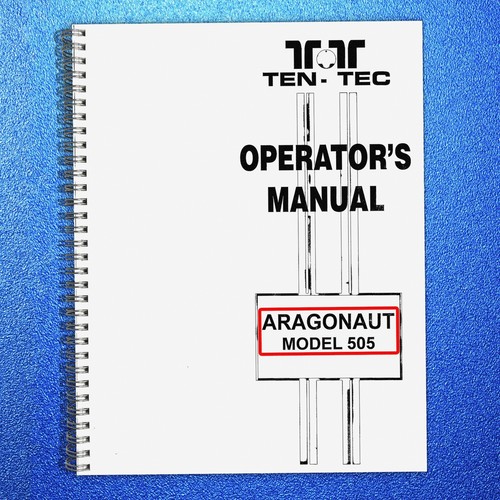 Ten tec argonaut model 505 - ten,