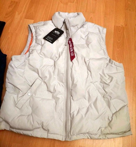 Alpha industries logo puffer - alpha,