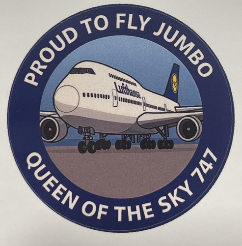 Lufthansa captain sticker - captain, x