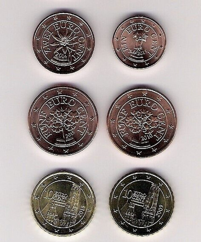 Münzen 5 10 cent - münzen, 1+2+5+10