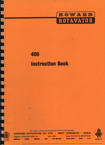 Howard 400 gartenrotavator - howard, "400"