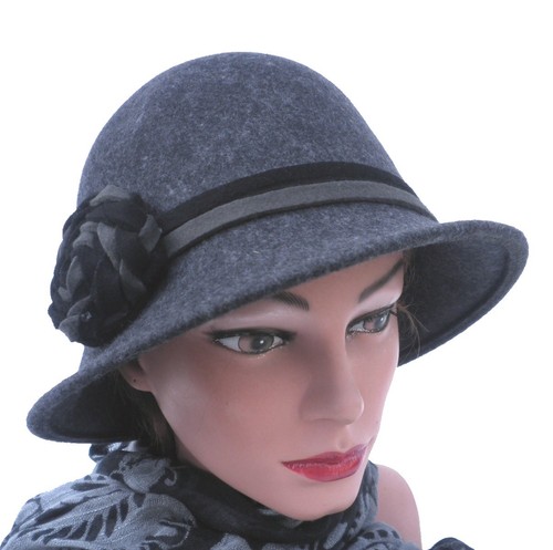 Damen hut glockenhut - hut, wollhut