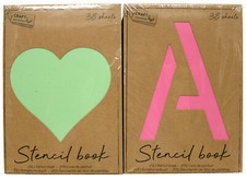 ABC Schablonen Buch Figuren