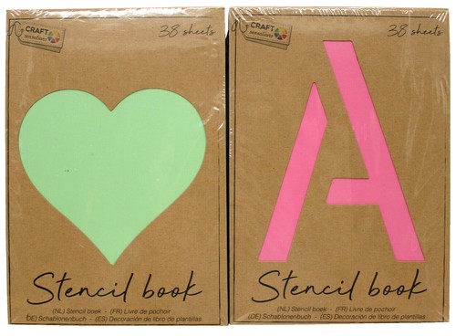 Abc schablonen buch - abc, figuren