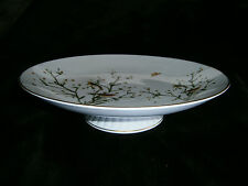 Rosenthal Classic Rose Obstschale auf Fuß 33,5 cm Dekor Insekten Vögel Gräser