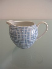 Arzberg Bavaria Germany Milchkännchen Dekor Form 2000 Azurblau Azure Blue Nr. 1