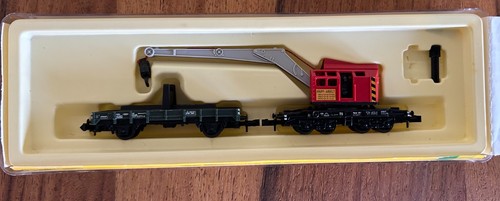 Minitrix 3590 kranwagen ovp - minitrix,