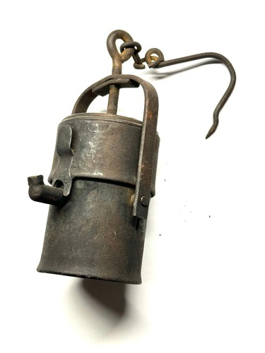 Alte bergmann grubenlampe - alte,