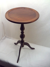 Beistelltisch Holz Blumen Tischchen Vintage Retro Stilmöbel Antik Stil Landhaus