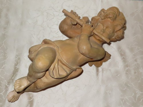 Große heiligenfigur holzfigur - große,