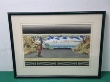 Gerahmter Kyosai Rakuga