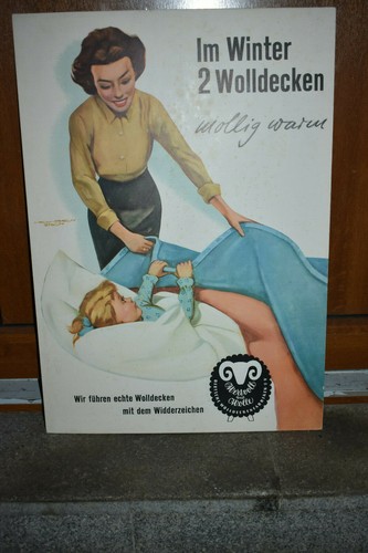 Original altes reklameschild - altes,