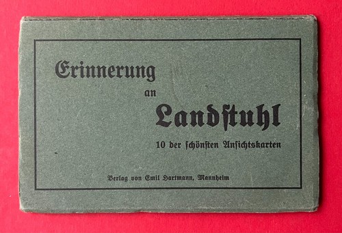Leporello album mit ak - x,