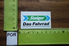 Alter Aufkleber Radsport Fahrrad BMX BTX Bike STAIGER