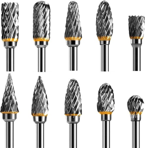 10tlg set frässtift - set,