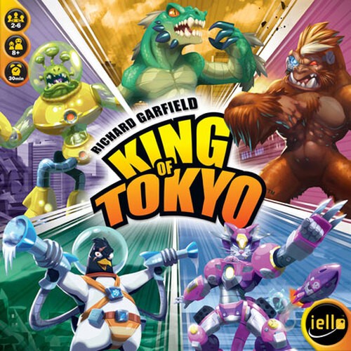 Spiel king tokyo - king, (dt.)