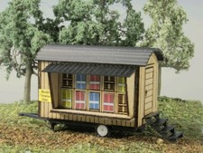 Bienenwagen, 1-achsig Bausatz aus Sperrholz, gelasert,  Spur TT Maßstab 1:120