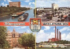 Wolfsburg Volkswagenwerk Lastkahn