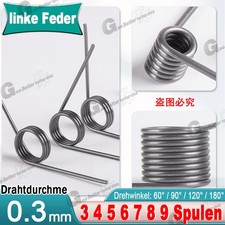 Schenkelfeder/Torsionsfeder/Dr