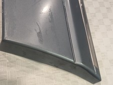 Beplankung mit Chrom hinten