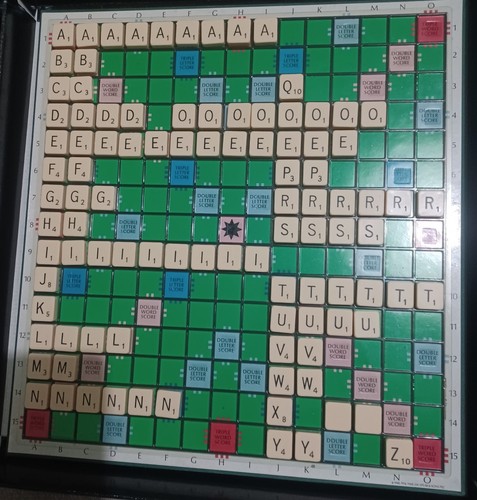Scrabble deluxe brettspiel - scrabble,